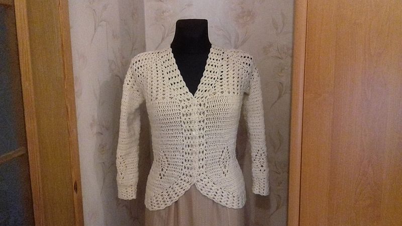 Bia�y rozpinany